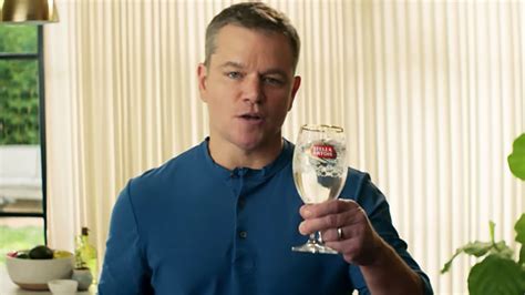 matt damon water commercial.